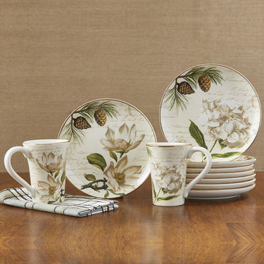 Wintertime Multicolor Ceramic Coffee Mug (Set of 4) Park Designs - The Fox Decor